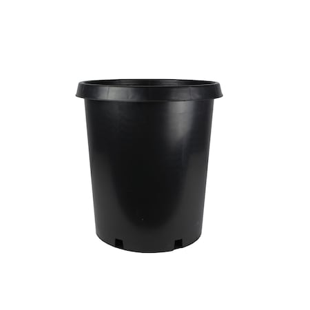 Hc Co HC Companies 17.5 in. H X 16.5 in. D Plastic Nursery Container Black NSR015G0G18D010